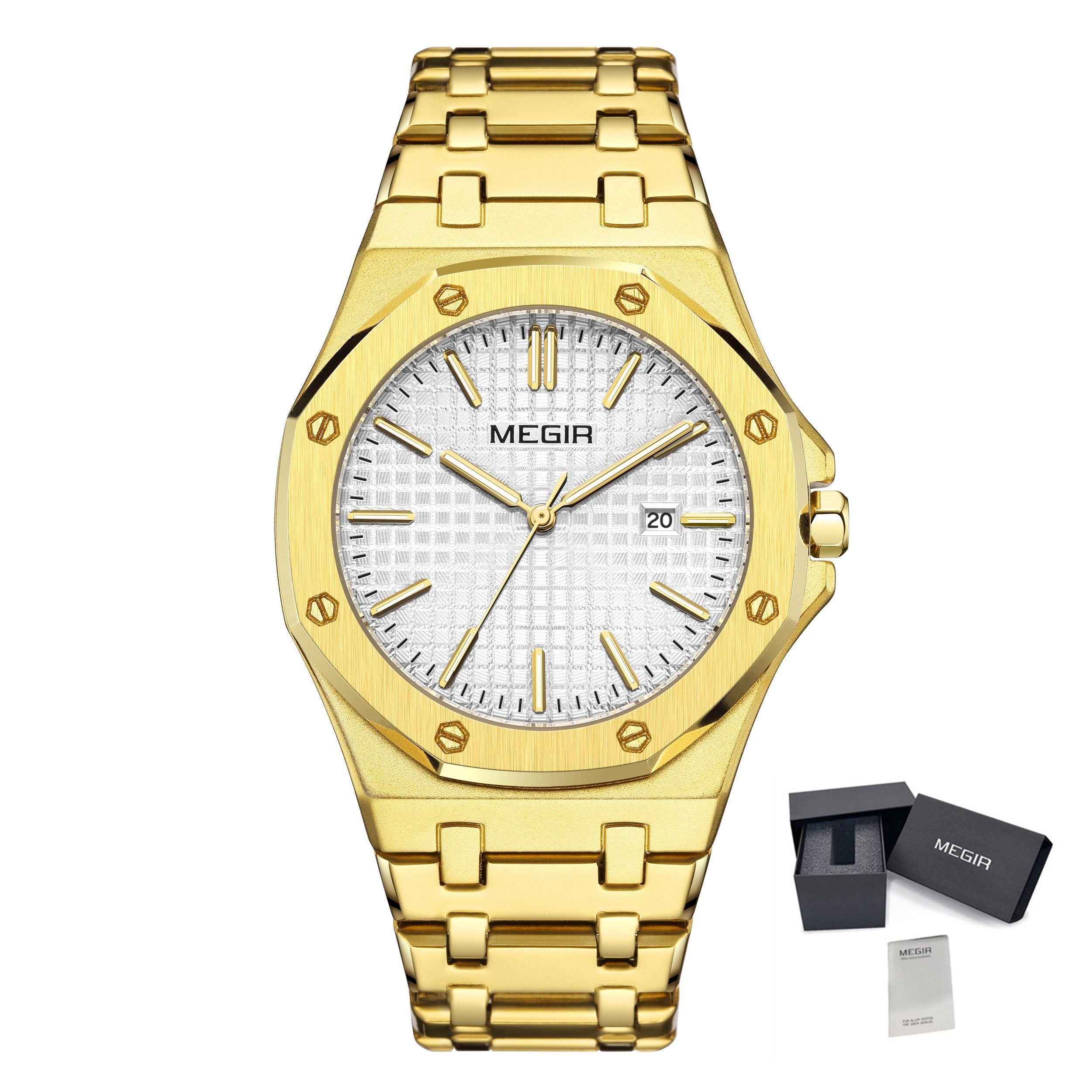 MEGIR Premium Watch for Men Luxury Business Watch