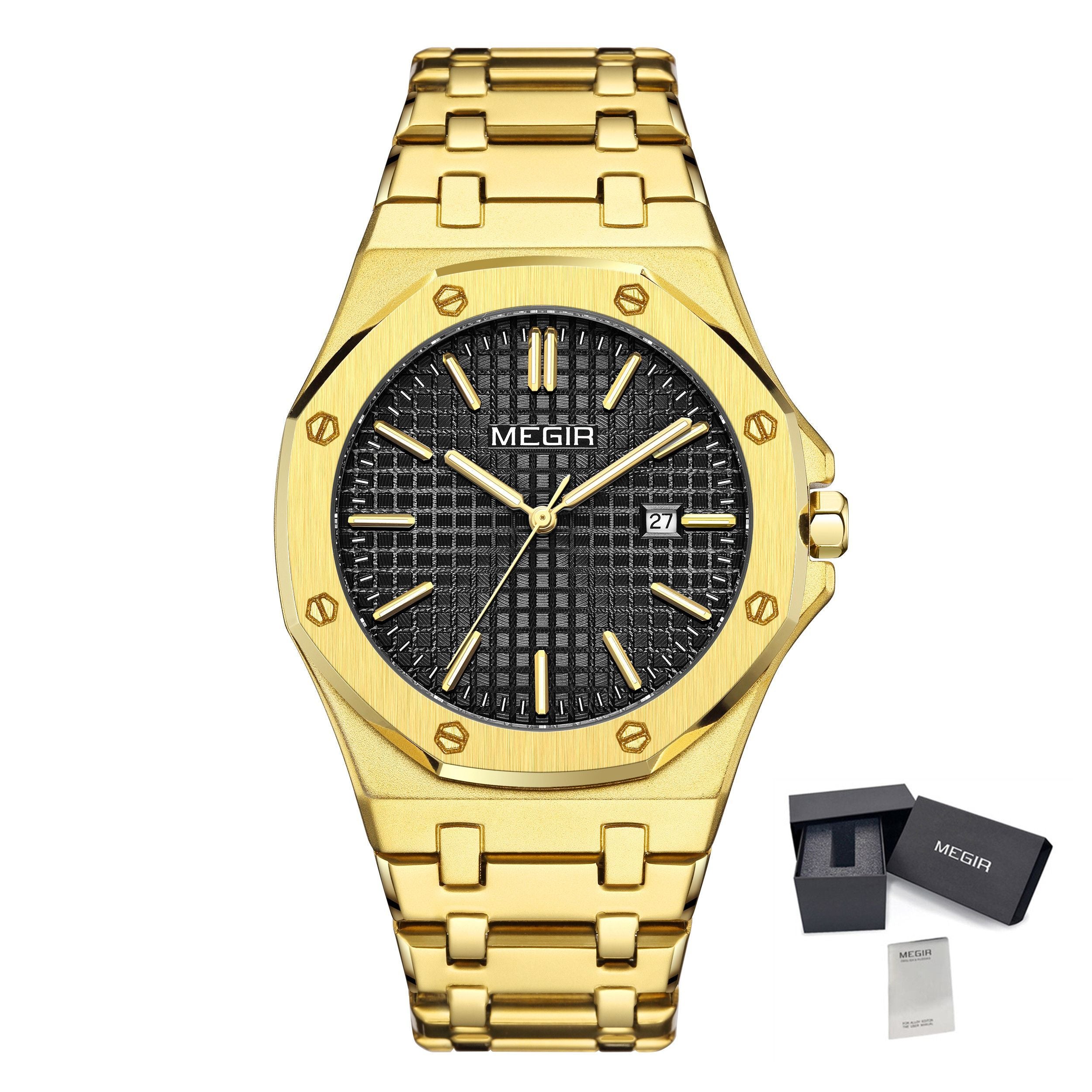 MEGIR Premium Watch for Men Luxury Business Watch