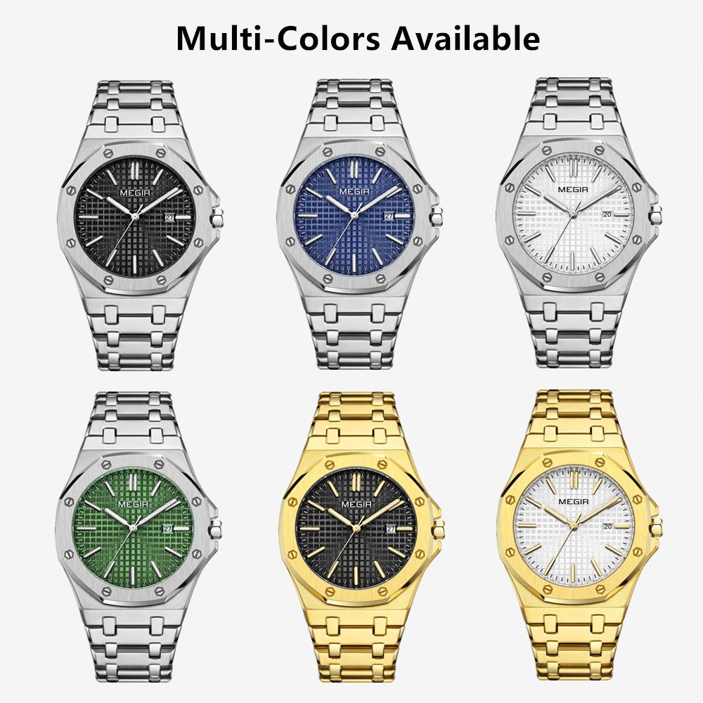 MEGIR Premium Watch for Men Luxury Business Watch